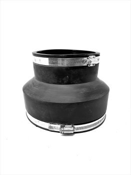 RUBBER FERNCO COUPLING CLAY X CLAY 6" X 4" #1001-64