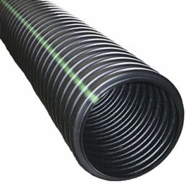 ADS N12 DUAL WALL HDPE PIPE WITH BELL 24" X 20' ASTM "BLACK"