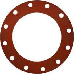 RED RUBBER FF GASKET 150# 12" 1/8" THICK