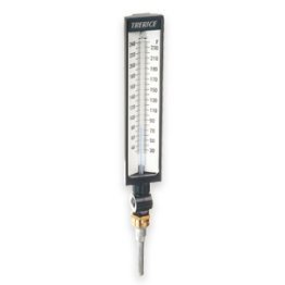 #BX9140306 (30F-180F) 9" SCALE THERMOMETER ADJUSTABLE ANGLE, ALUMINUM 3 1/2" STEM