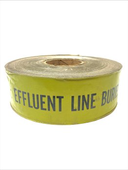DETECTABLE TAPE "EFFLUENT" 2" X 1000' ROLL