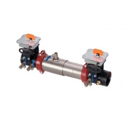 AMES / WATTS DOUBLE CHECK BACKFLOW PREVENTER 4" #C200-BFG GROOVED / #757-BFG GROOVED