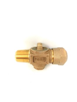 FORD BRASS CORP STOP 3/4" #F1000-3-Q-NL CC X CTS