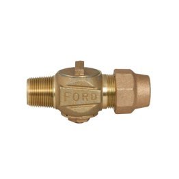 FORD BRASS CORP STOP 3/4" #F600-3-NL CC X FLARE