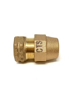 FORD BRASS FEMALE ADAPTER 3/4" #C14-33-G-NL FIPT X CTS
