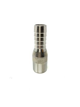 1 1/4" SS 304 S/40 INSERT MALE ADAPTER #SF125SS-304SS