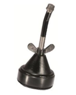 RUBBER WING NUT TEST PLUG WITH BYPASS 12" #268128