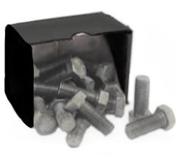 BOLT PACK FOR 150# LUG BFV 10" DOUBLE SIDED PLATED BOLTING