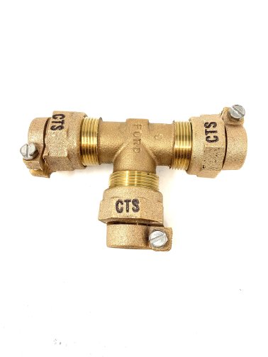 FORD BRASS TEE 1 1/2