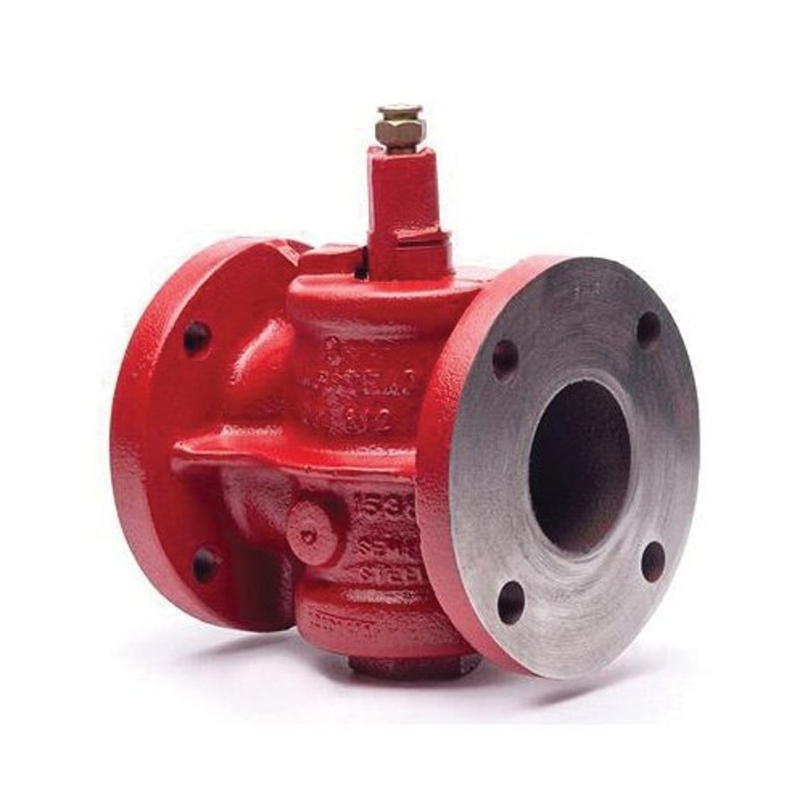 CI PLUG VALVE R1431 2 1/2" FLANGED