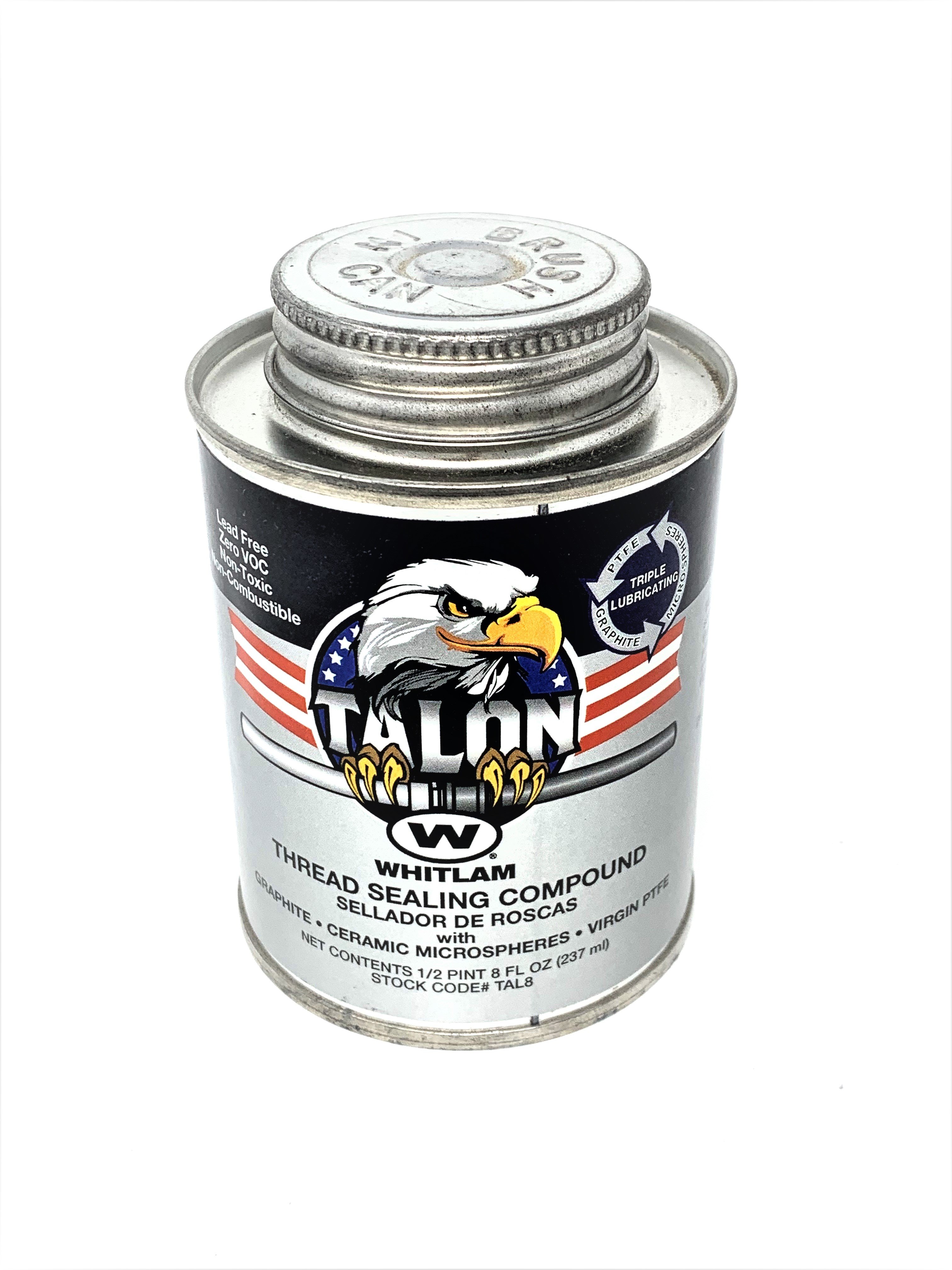 TAL8 1/2 PINT TALON PTFE PIPE THREAD COMPOUND DOPE